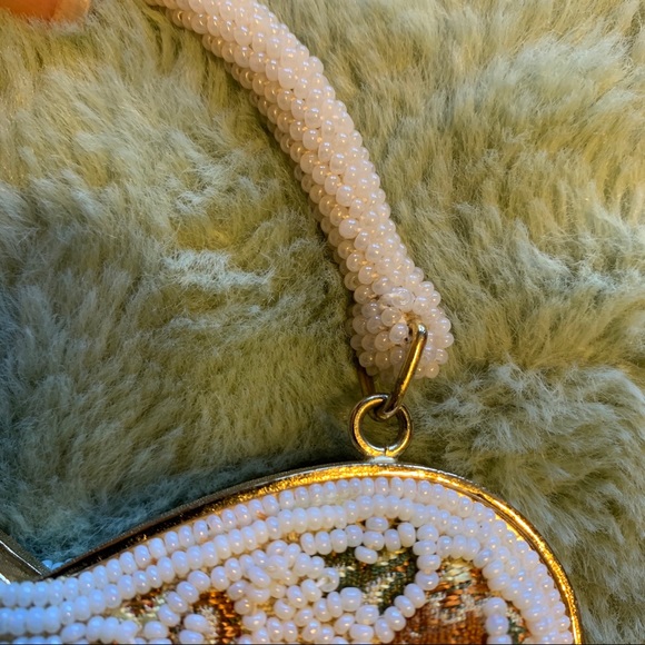 Vintage beaded purse - Picture 7 of 14